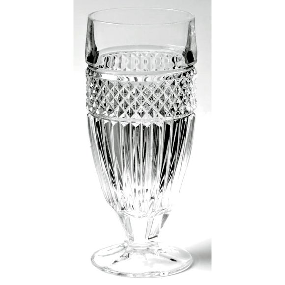 Excelsior by Godinger Shannon Ice Tea Goblet Glass Crystal Retired Rare - Picture 1 of 3